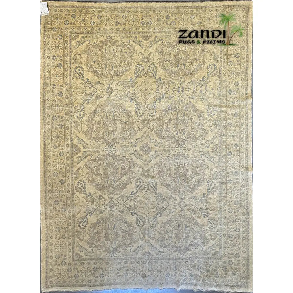 One Of The Kind Afghani Khotan Rug 12'11" x 9'0" zandirugs